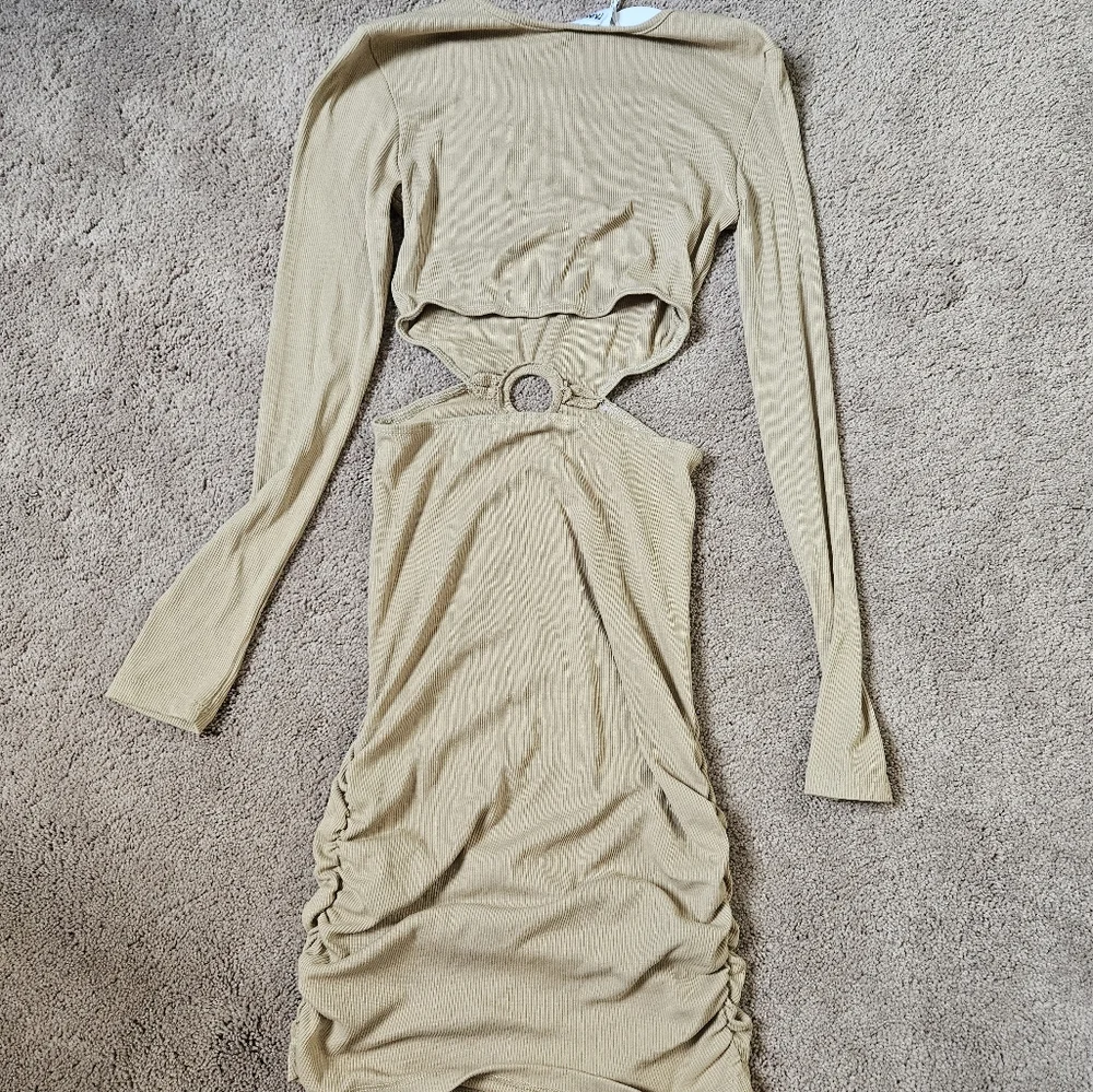 Ribbed mini dress - Picture 6 of 6